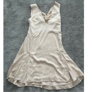 Brand new 3.1 phillip lim sample apricot cream beige dress size 4 women’s silky